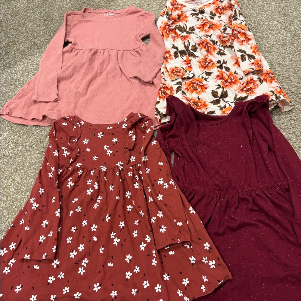 4T girls dresses. Old navy, Cat & Jack and jumping beans